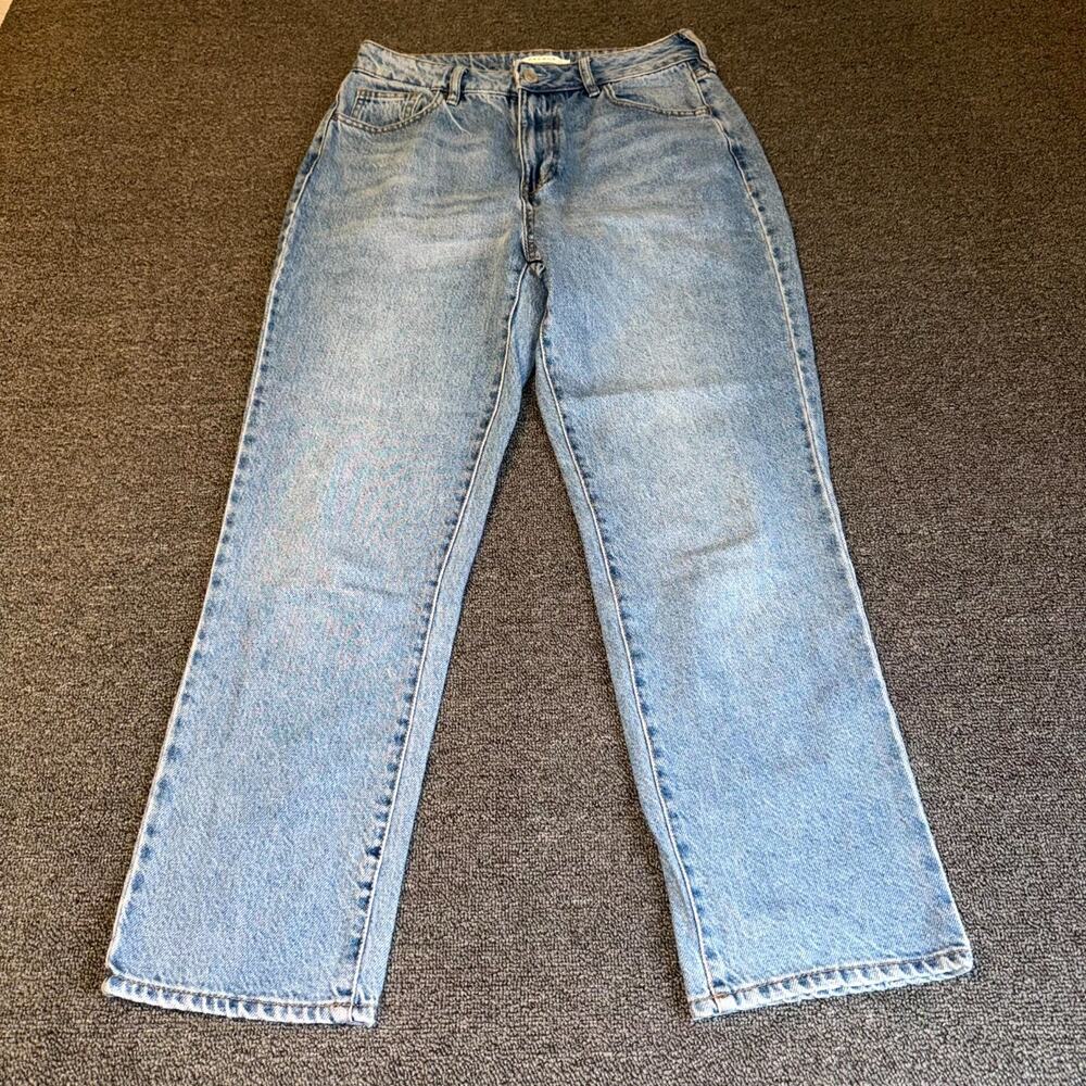 Pacsun Mom‎ Jeans Womens 26 Blue Denim Pockets Cotton Light Wash Tapered Leg
